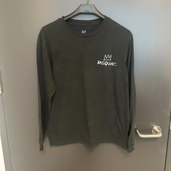 Gap Basquait vintage long sleeve graphic T unisex men’s S great condition - Picture 2 of 4